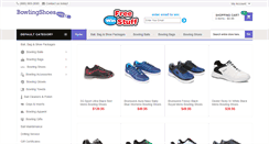 Desktop Screenshot of bowlingshoes.com